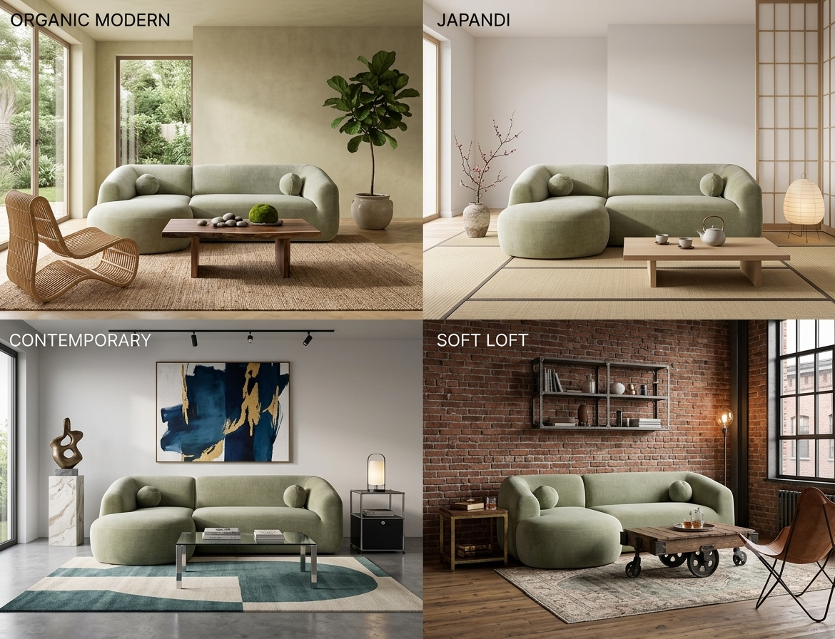 varesso w stylu wnętrza japandi, conterporary, soft loft i modern